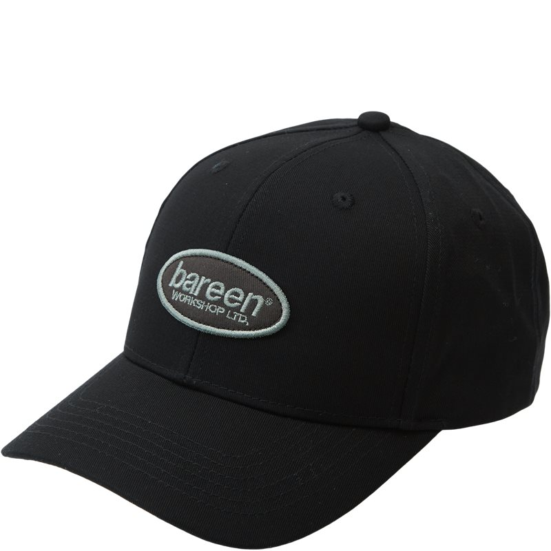 Bareen Base Organic Cotton Cap Bet100197 Caps Pirate Black