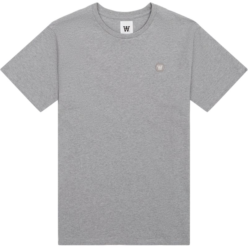 Wood Wood Ace Tee Light Melange Grey
