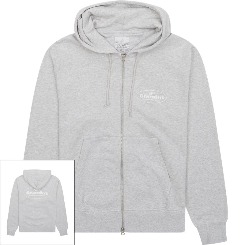 Gramicci Climbing Equipment Zip Hoodie Ash Heather