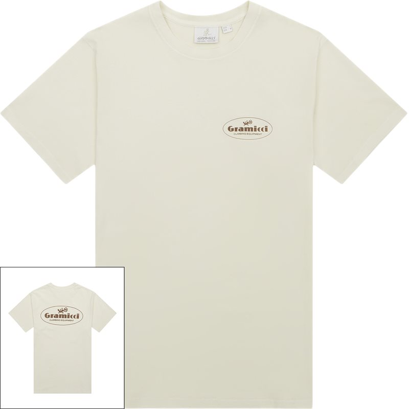Gramicci Climbing Equipment T-shirt Off White