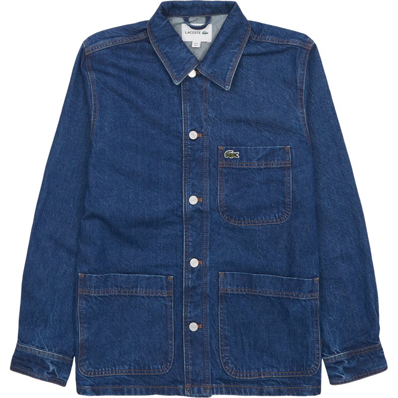 Lacoste Heavy Cotten Denim Overshirt Denim