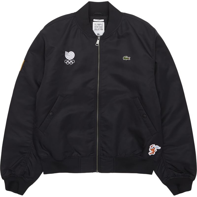 Lacoste Olympic Heritage Bomberjakke Sort
