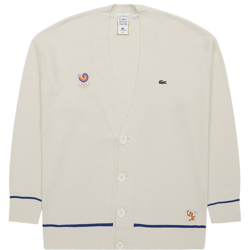 Lacoste Olympic Heritage Sweater Off White