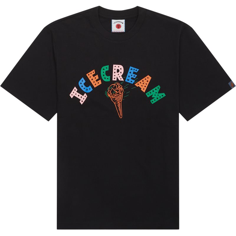 Icecream Icecrem Cone Tee Black